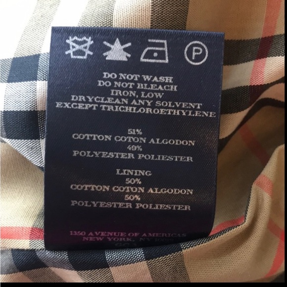 Burberry Vintage DBL Breasted Trench Wool/Cashmere Zip Lining Belt 40R - Picture 5 of 16